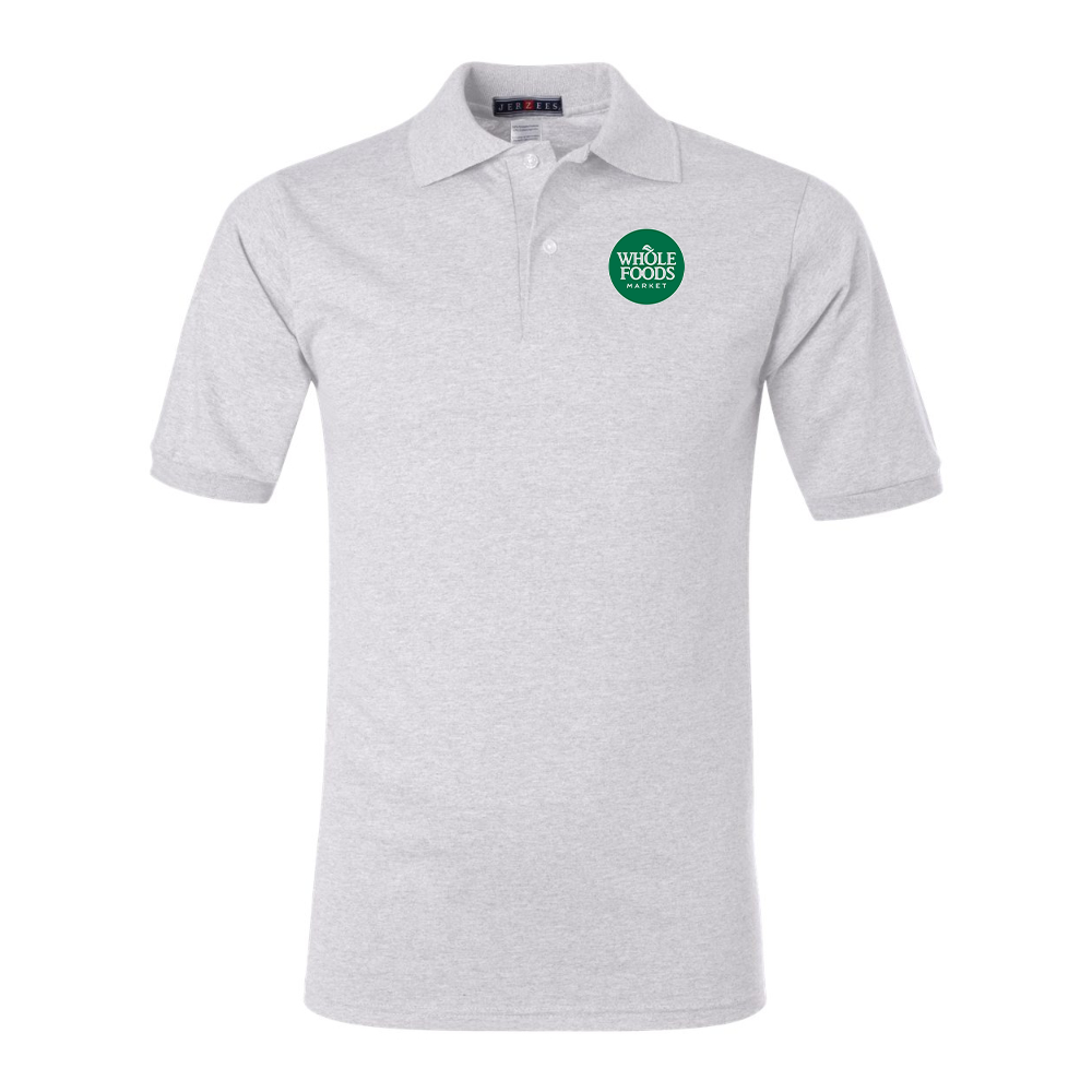 Men's Whole Foods Market JERZEES  SpotShield polo